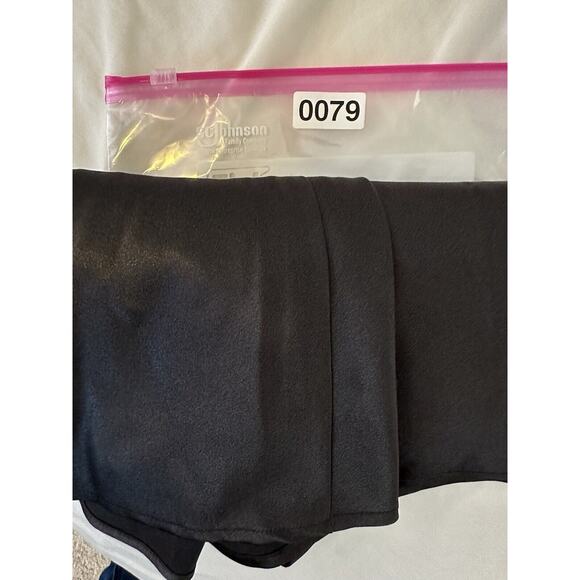 Birdy Grey Women's Size S Black Midi Slip Dress Satin Formal Lined - Picture 10 of 11